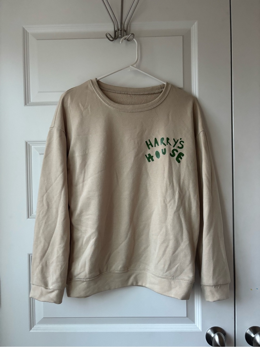 Harry's House Beige Crewneck Sweatshirt